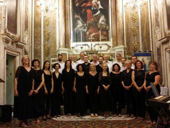 Il Coro Polifonico &quot;Città di Loano&quot; in concerto a Sanremo nel Santuario di N.S. della Costa