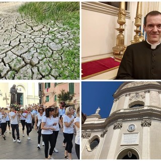 Emergenza siccità, a Imperia processione e preghiere per invocare la pioggia. Don Alessandro: &quot;Chiediamo a Dio che ci offra questo bene che ci serve anche per elevare lo spirito&quot;