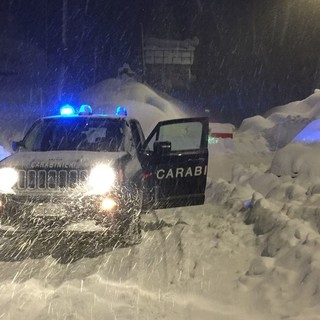 Dalla Riviera in Val Bormida per vedere la neve sui monti: 38 persone sanzionate dai carabinieri