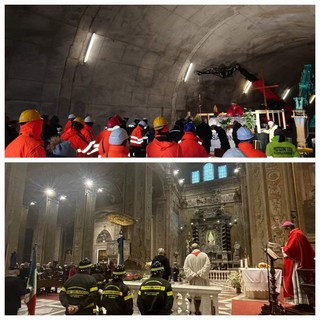 Santa Barbara a Savona e Albisola, le celebrazioni per i vigili del fuoco e i minatori nell'Aurelia Bis (FOTO)