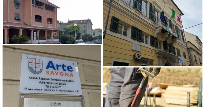 Finale e Arte Savona, accordo per la ristrutturazione delle case di edilizia popolare finalesi