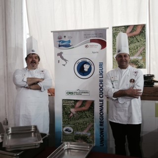 Gli chef Stefano Beltrame e Alessandro Oliveri