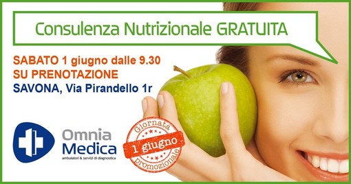 Check up nutrizionale gratuito all'Omnia Medica con la dottoressa Raffaella Verney