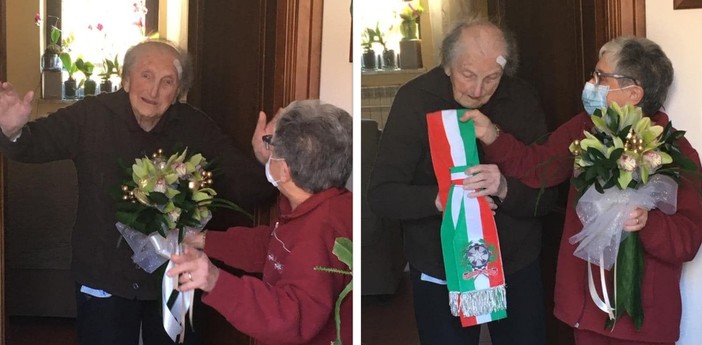 Cengio festeggia i 100 anni di Angiolina Radice