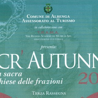 Albenga: “Sacr’autunno 2011”. Primo appuntamento