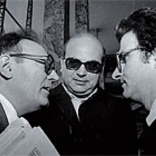 Luglio 1979 - Formica, Craxi e Cicchitto (segretario della federazione giovanile socialista) al 40° Congresso nazionale del Psi a Roma