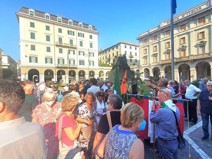 Camminata in ricordo della strage di via D'Amelio. La presidente del Tribunale: &quot;Falcone e Borsellino hanno rappresentato il volto rassicurante delle istituzioni&quot;