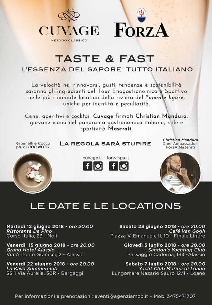 Taste &amp; Fast 2018: l’essenza del sapore italiano