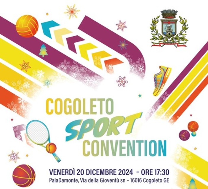 Cogoleto Sport Convention 2024:  che festa al PalaDamonte!