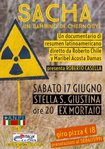 Stella S. Giustina, il 17 giugno la proiezione del docufilm “Sacha un bambino di Chernobyl”