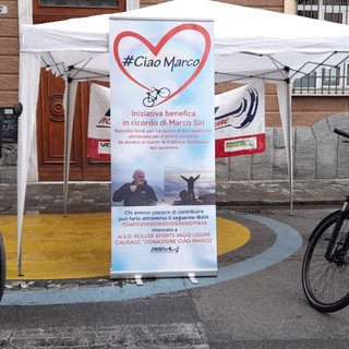 Savona, due bici elettriche dotate di defibrillatore donate alla Croce Bianca in ricordo di Marco Siri