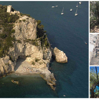 Spiaggetta di Punta Crena off limits da terra e mare: &quot;Presenti pericoli per l'incolumità pubblica&quot;