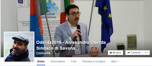 Foto tratte dalla pagina Facebook &quot;Oderda2016 - Alessandro Oderda Sindaco di Savona&quot;