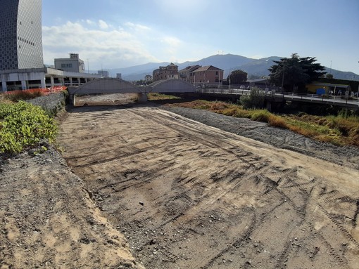 Vado, completati i lavori di disalveo del torrente Segno tra Parco Doria e il porto