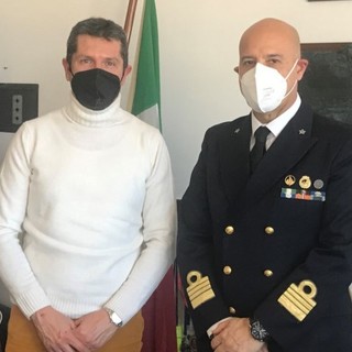 Il direttore dell’Area Marina Protetta di Bergeggi in visita alla Capitaneria di Porto Savona