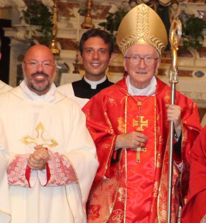 Alassio, don Corini lascia la parrocchia di Sant'Ambrogio: il messaggio di gratitudine ai fedeli