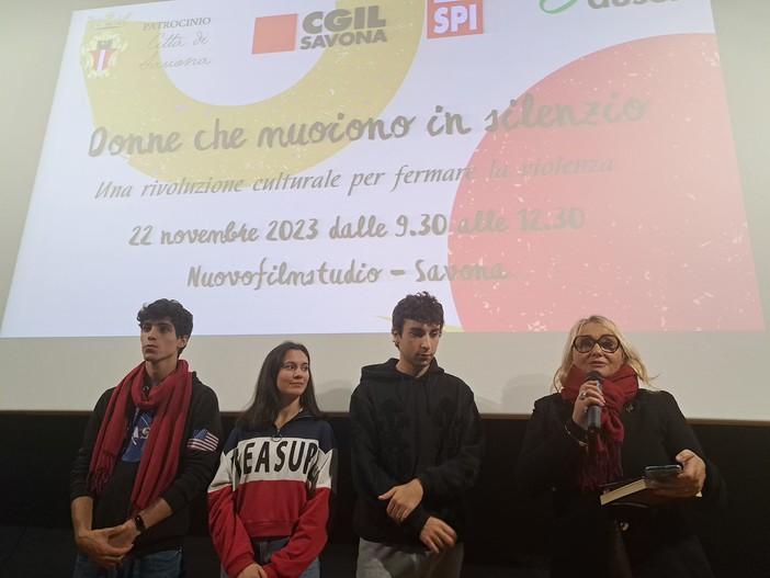 Al Nuovofilmstudio letture e parole per fermare  la violenza contro le donne