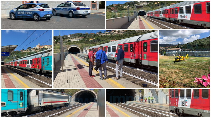 Si getta sotto a un treno dentro una galleria, donna muore vicino alla stazione di Diano San Pietro: disagi anche nel savonese (FOTO)