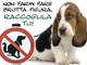 Deiezioni canine, campagna di sensibilizzazione a Carcare: &quot;Non farmi fare brutta figura. Raccoglila tu!&quot;