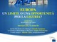 Ad Albenga la conferenza “Europa, un limite o una opportunità per la nostra terra?”