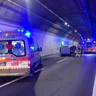 Esercitazione sulla A6, operatore antincendio accusa un malore: soccorso