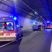 Esercitazione sulla A6, operatore antincendio accusa un malore: soccorso