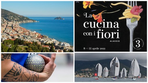 Sport, natura, gastronomia, internazionalità: il fine settimana dal 7 al 10 aprile è sempre più Alassio Experience