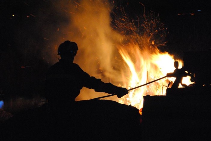 Andora: esercitazione antincendio per protezione civile e Forestale