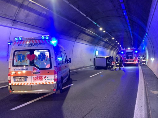 Esercitazione sulla A6, operatore antincendio accusa un malore: soccorso