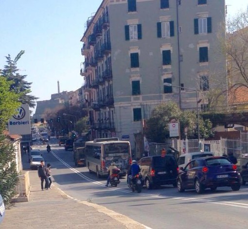 Mezzi dell'Esercito di passaggio a Savona (FOTO e VIDEO)