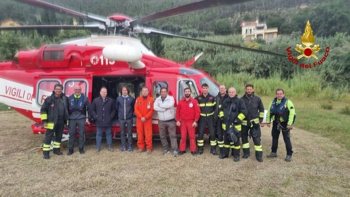 Varazze, realizzazione del punto d'atterraggio dell'elisoccorso: sopralluogo al Salice