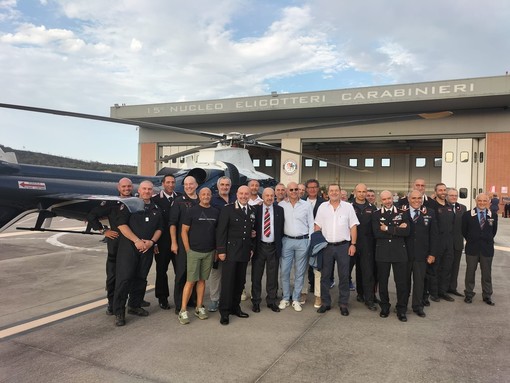 Il savonese festeggia i 25 anni del 15esimo Nucleo Elicotteristi dei carabinieri (FOTO)