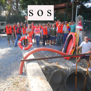 Rischio alluvione in Regione Rapalline ad Albenga: i residenti lanciano un SOS alla Regione e al Comune