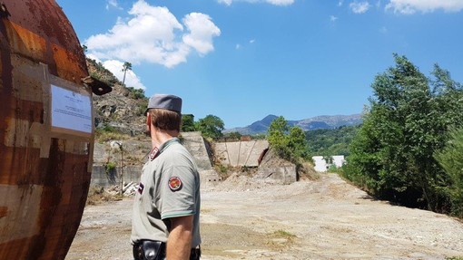 Strada abusiva, carabinieri forestali sequestrano terreno tra Varazze e Cogoleto