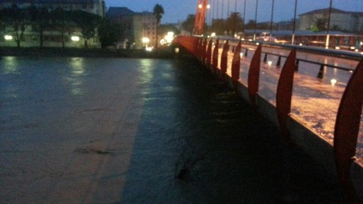 Il fiume Centa ad Albenga