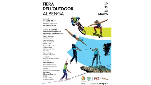 Albenga, tutto il weekend dedicato all'Outdoor in piazza del Popolo e centro storico