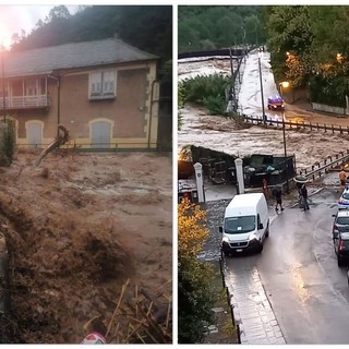 Collage foto Luan Leone Kuka dalla pagina Facebook &quot;Savona E'&quot; e Roberto Cuvato