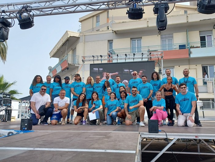 &quot;Un Mare di Fitness&quot;, grande successo per la tre giorni di sport e attività sul lungomare di Albenga