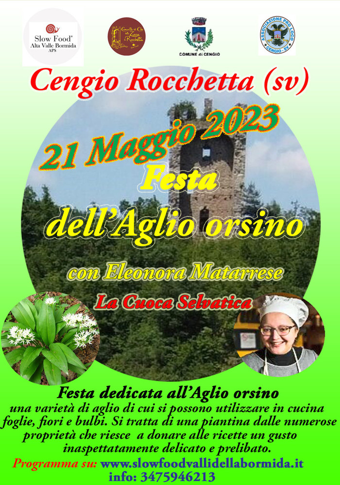 Rocchetta di Cengio: tutto pronto per la Festa dell’Aglio Orsino