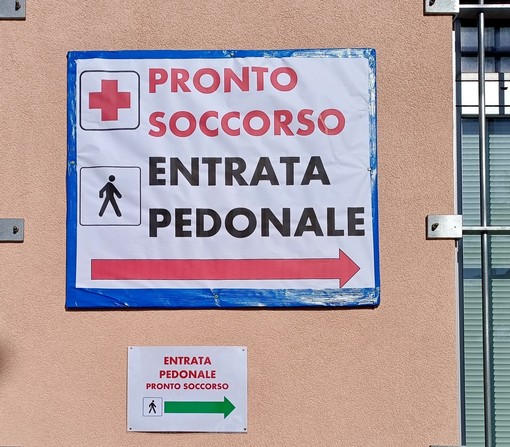 Ospedale Savona: ampliamento pronto soccorso, nuovo accesso pedonale fino a fine lavori