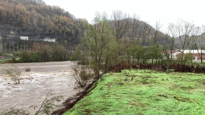 Cengio: livello idrometrico del fiume Bormida in continuo aumento, ma per ora sotto il primo livello di guardia