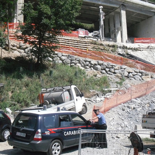 Cosseria: incidente in un cantiere dell'autostrada