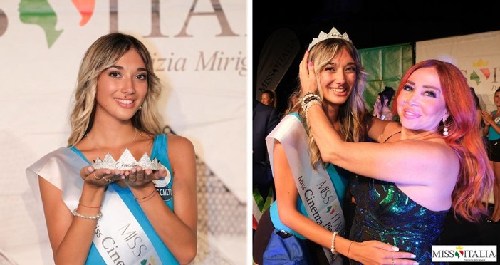 Miss Italia, all’albenganese Francesca Pavese la fascia di Miss Cinema Piemonte e Valle d’Aosta