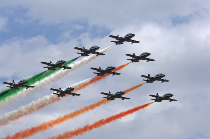 Su Radio Onda Ligure uno speciale sull'air show delle Frecce Tricolori