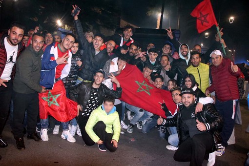 Marocco prima nazionale africana in una semifinale dei Mondiali di calcio: ad Albenga scoppia la festa
