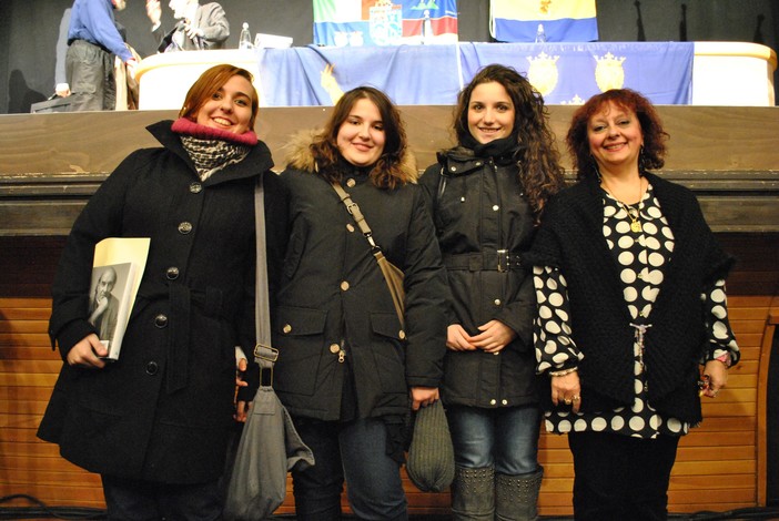 Nella Foto da sinistra: Francesca Porta, Tania Amato, Francesca Sercia, Renata Rusca Zargar