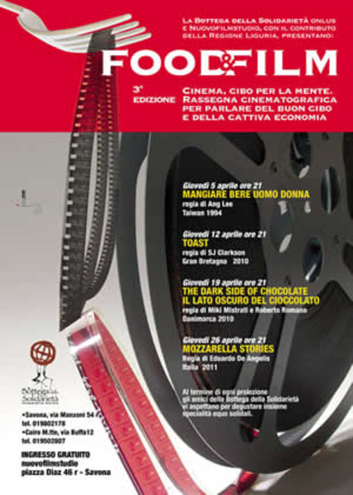 Savona: Food&amp;Film 3a edizione