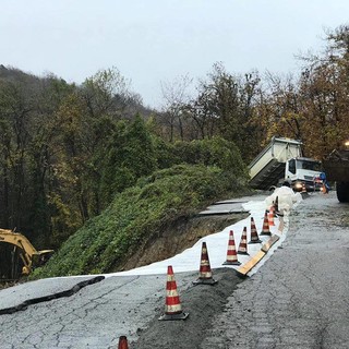 Cairo Montenotte: chiusa per lavori urgenti la strada di Camponuovo