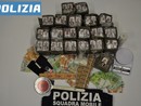 Blitz al casello autostradale, la Squadra Mobile sequestra 21 kg di droga: tre arresti