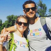 Varazze, Francesca e Filippo nuovamente in viaggio: a Mentone a piedi per Dynamo Camp